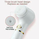 Escova elétrica de limpeza facial